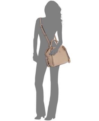 Danya Top-Zip Medium Satchel Bag