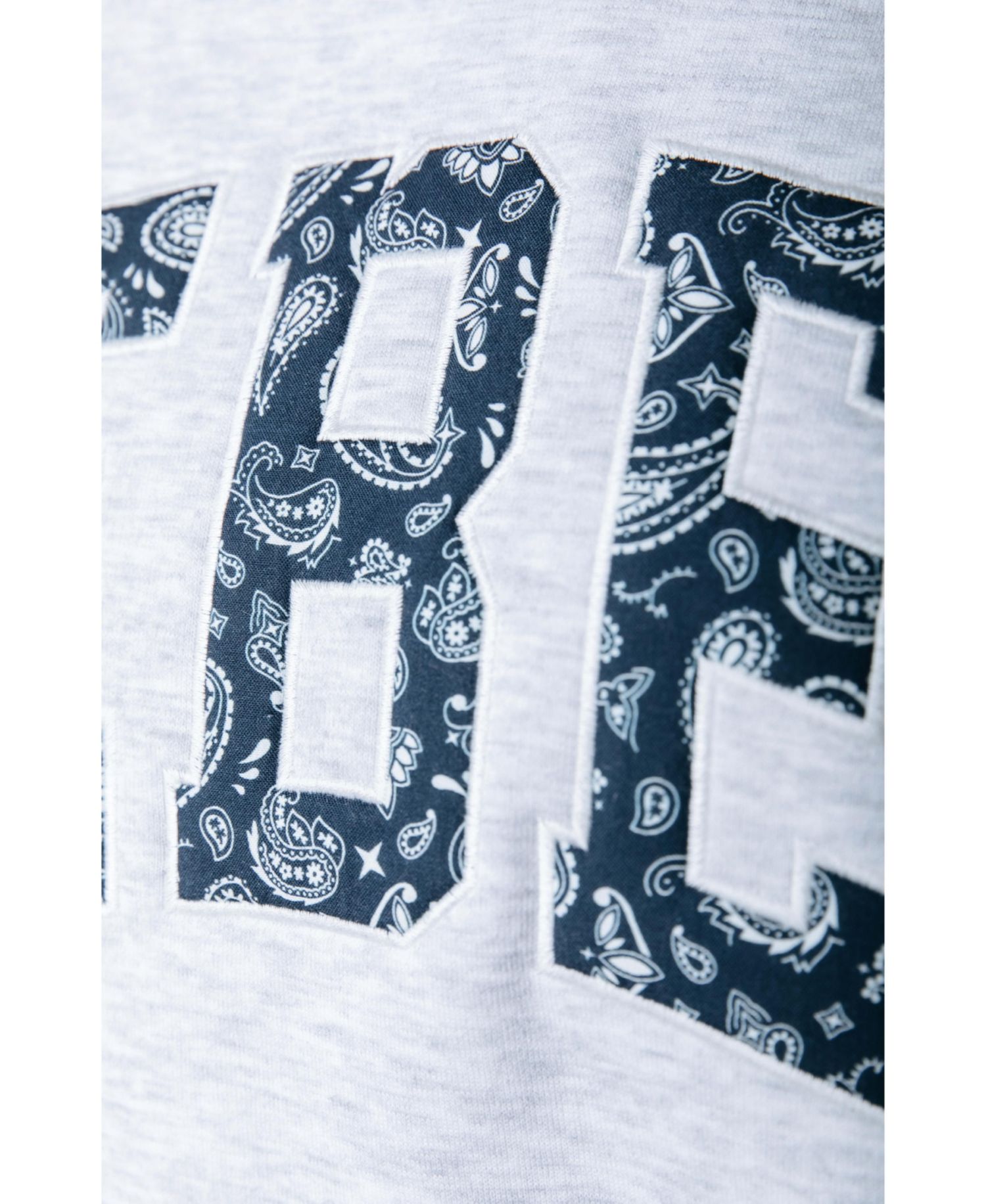 Women's Rebel Paisley Patch Dropped Shoulder Sweat