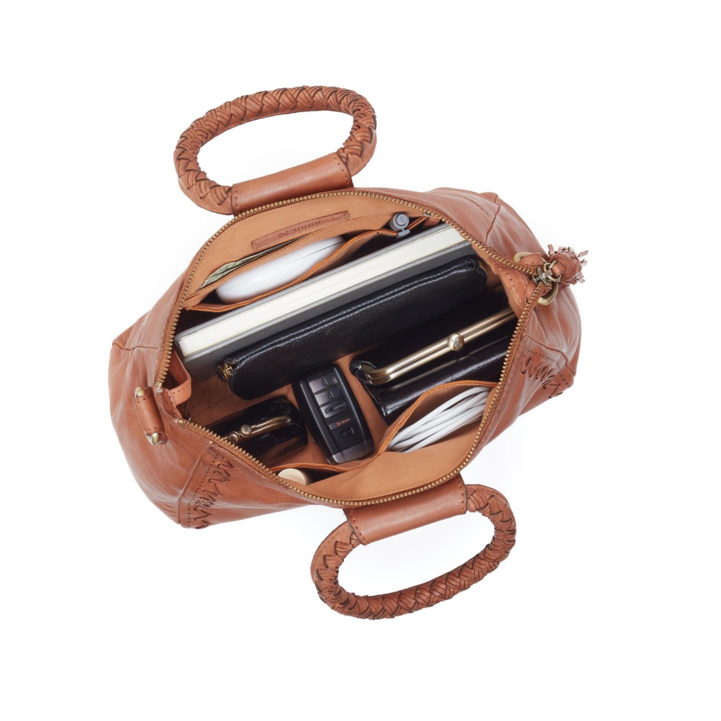 Женская сумка HOBO Sheila Medium Satchel, цвет: Пшеничный — фото 3