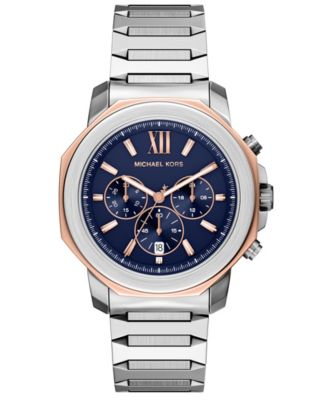 Men's Prescott Chronograph Two-Tone Stainless Steel Watch, 44mm