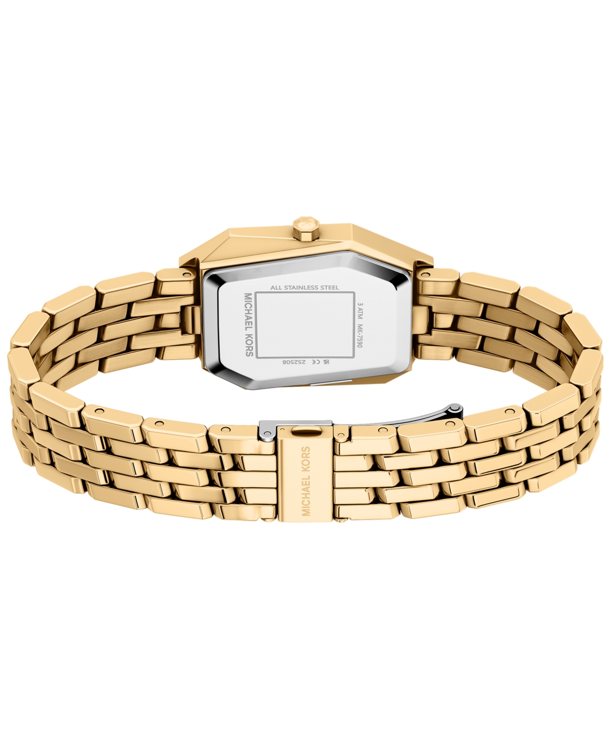 Michael Kors Women's Suri Two-Hand Gold-Tone Stainless Steel Watch, 25mm