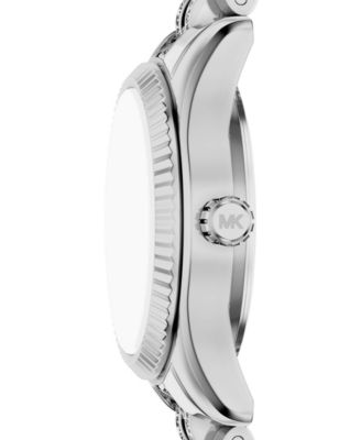 Women's Lexington Three-Hand Silver-Tone Stainless Steel Watch, 26mm