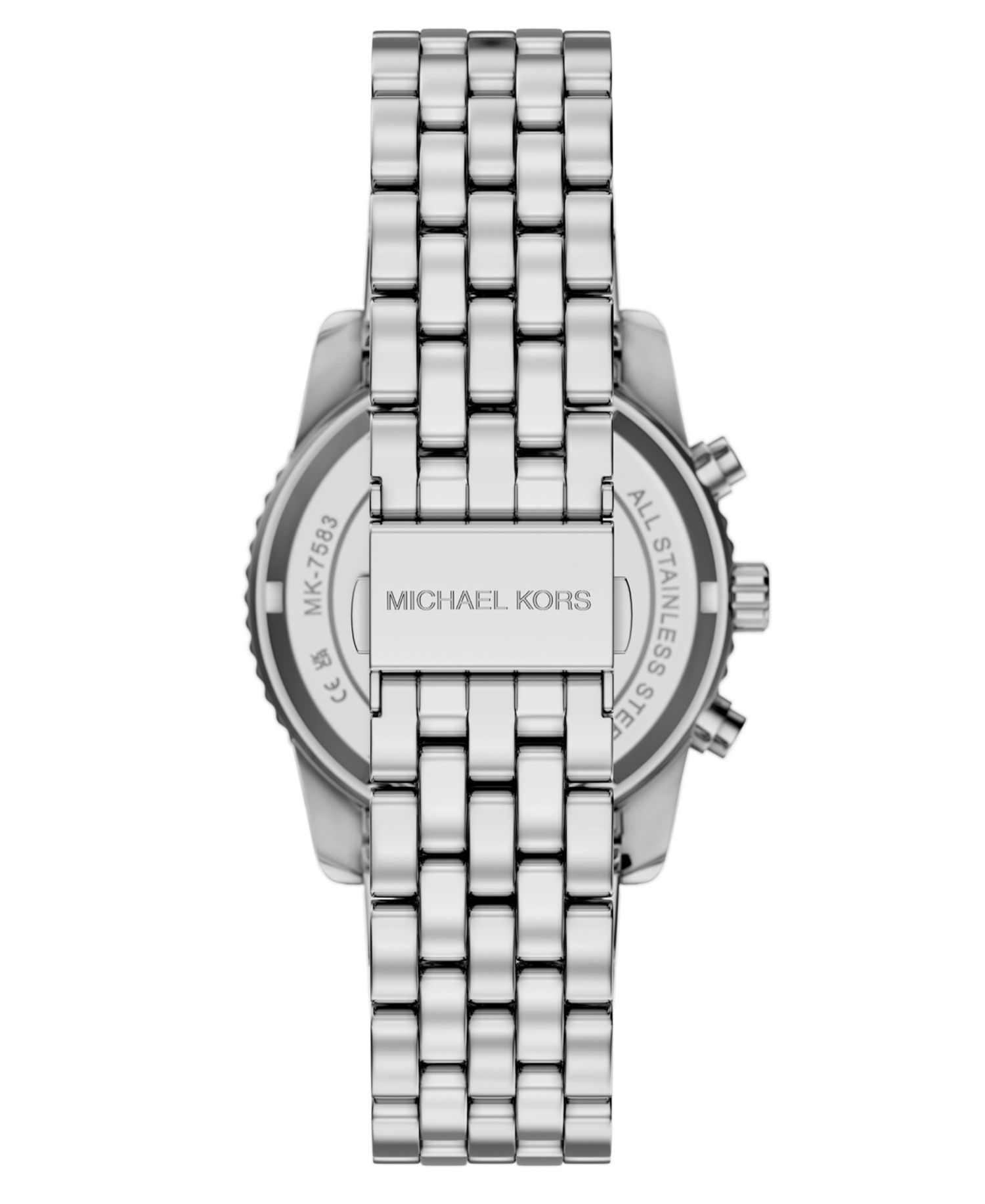 Women's Bryant Chronograph Silver-Tone Stainless Steel Watch, 35mm