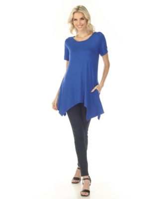 Women’s Short Sleeve Swing Tunic Top