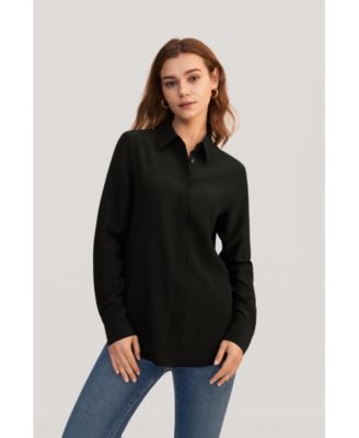 Women's Classic Comfort Silk Shirt