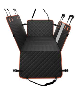 Waterproof Dog Car Seat Cover for Back Seat, 51.2 x 27.6 in, 600D Heavy-Duty Protection for SUV