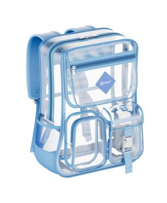 Clear Backpack for Kids & Adults, Stadium & School Approved, Waterproof PVC Bookbag
