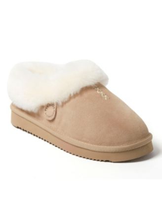 Adelaide Genuine Shearling Clog Slipper