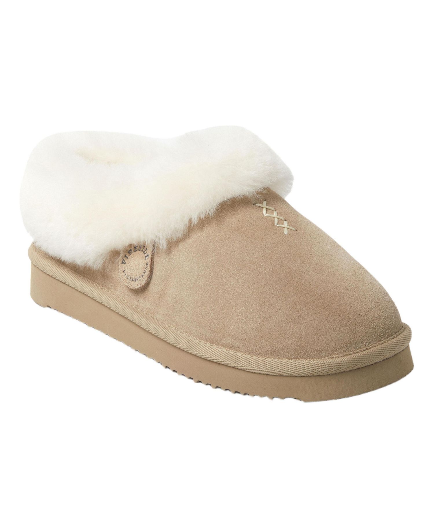 Women's Fireside by Adelaide Genuine Shearling Clog Slipper