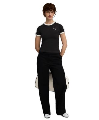 Women's Crew Neck Pull-On T-Shirt