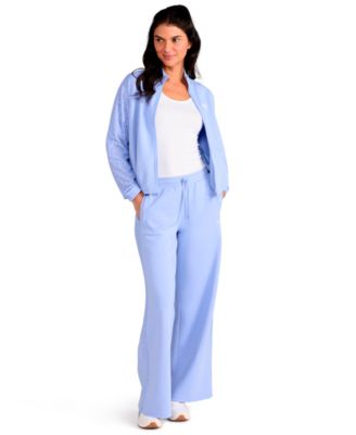 Women's Lace Bubble Hem Mock Neck Jacket