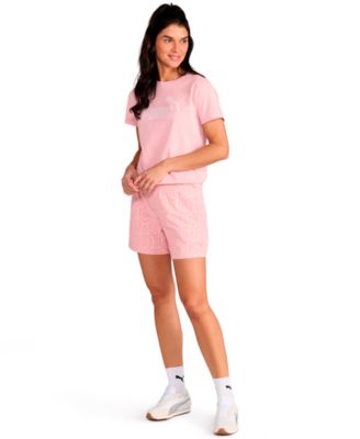 Women's Mid Rise Lace Knitted Shorts