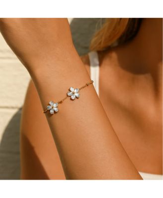 Marisol Crystal Blossom Bracelet