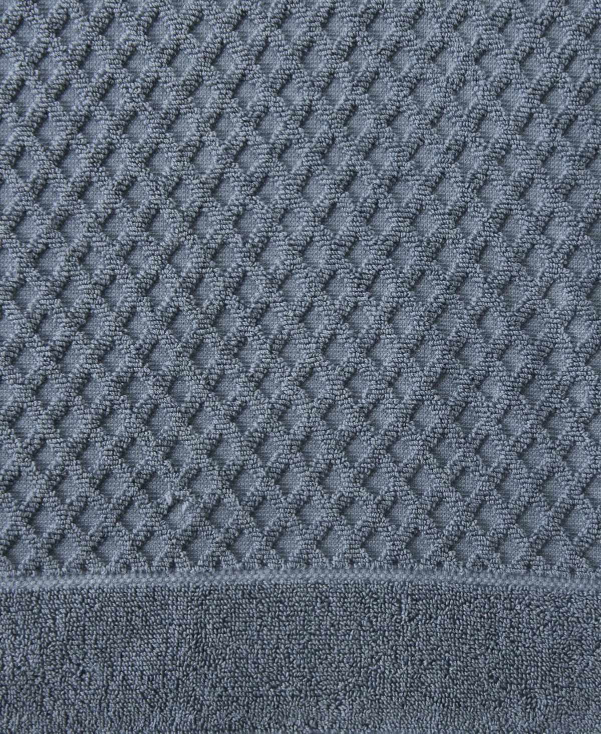 Linery & Co. Quick-Drying Cotton Diamond Waffle Textured 2-Piece Bath Sheet Set