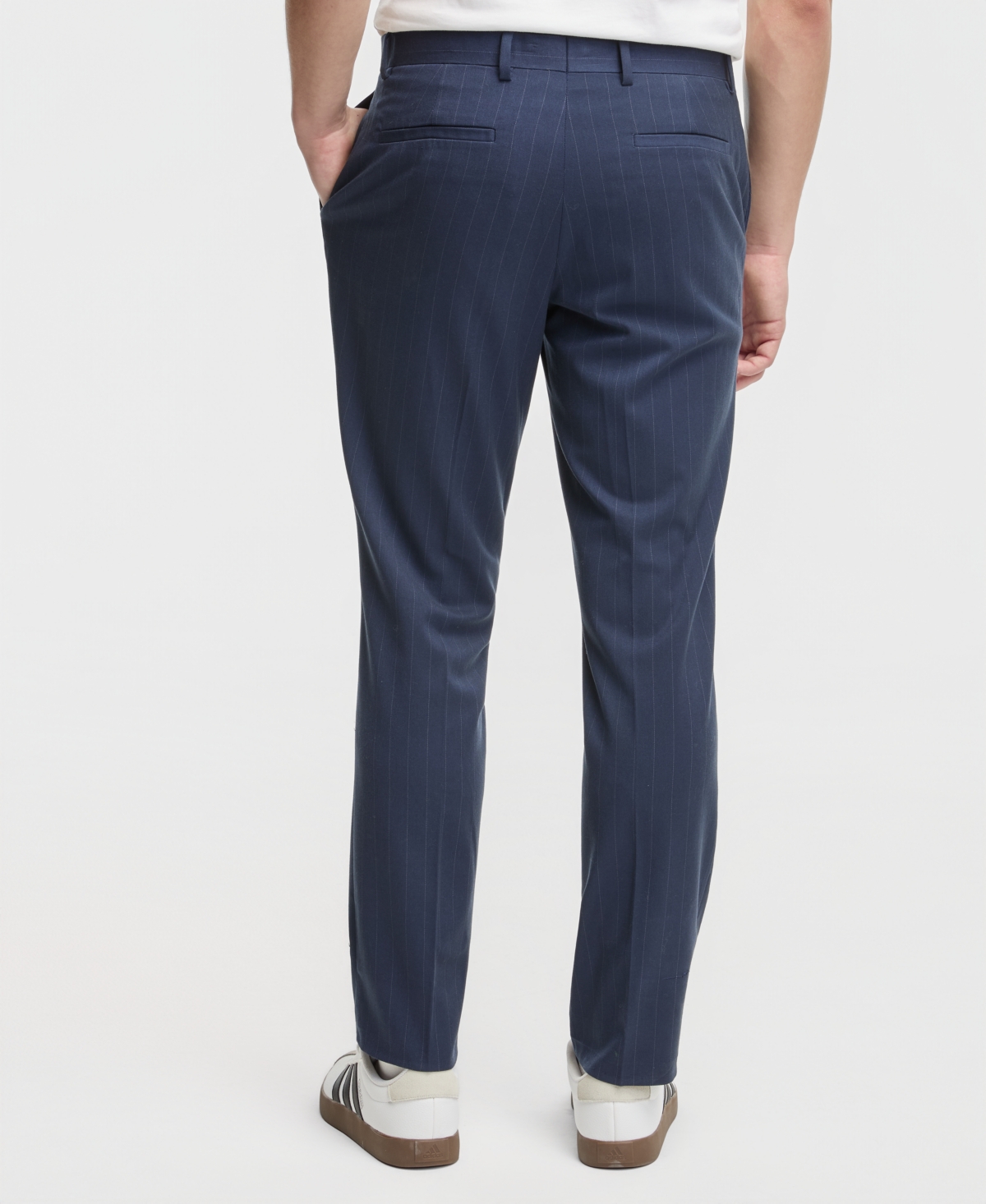 Mode of One Men's Slim-Fit Pinstripe Pants, Macy's Exclusive