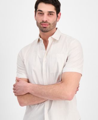 Men's Cotton Luke Short-Sleeve Pocket Shirt