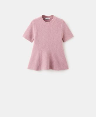 Women's Short-Sleeved Peplum Top