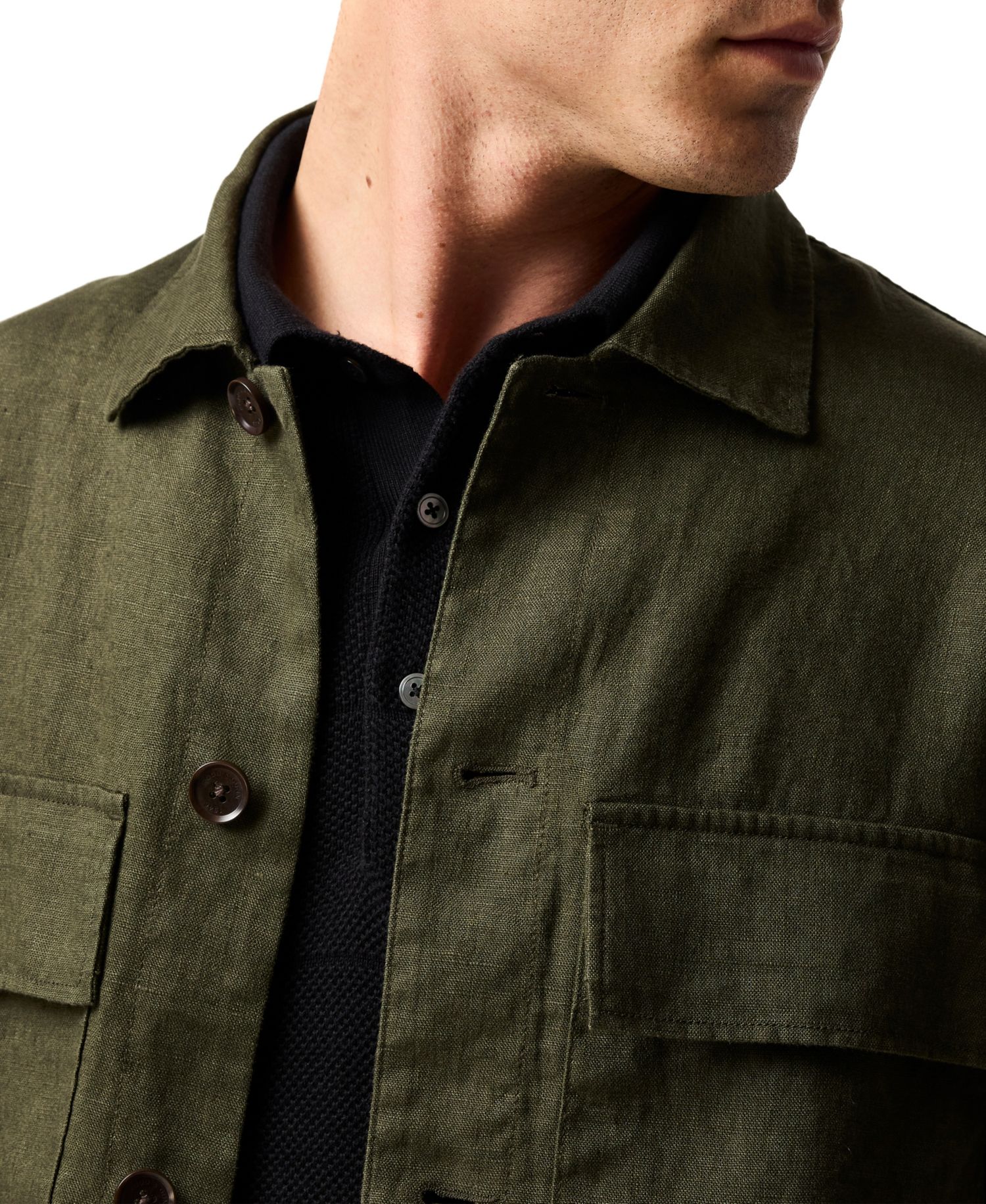 Men's West Island Pure Linen Shirt