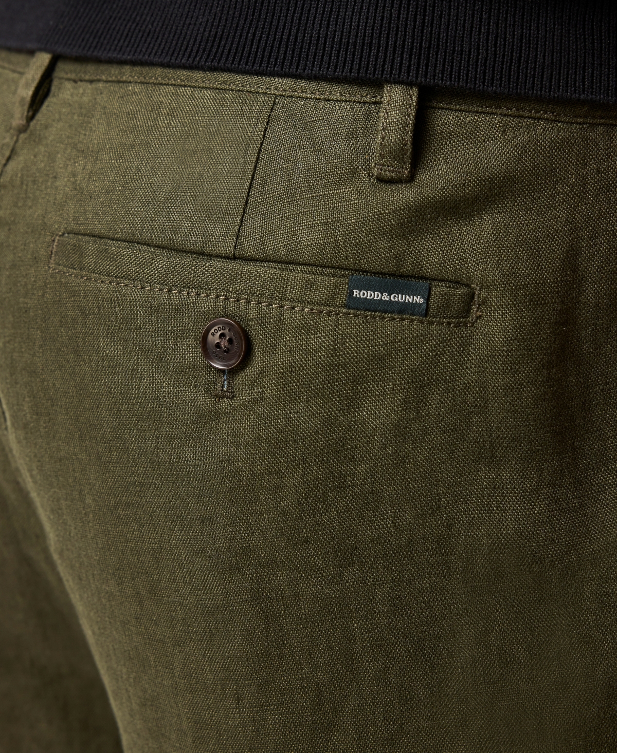 Rodd & Gunn Men's Longbeach 8" Linen Short