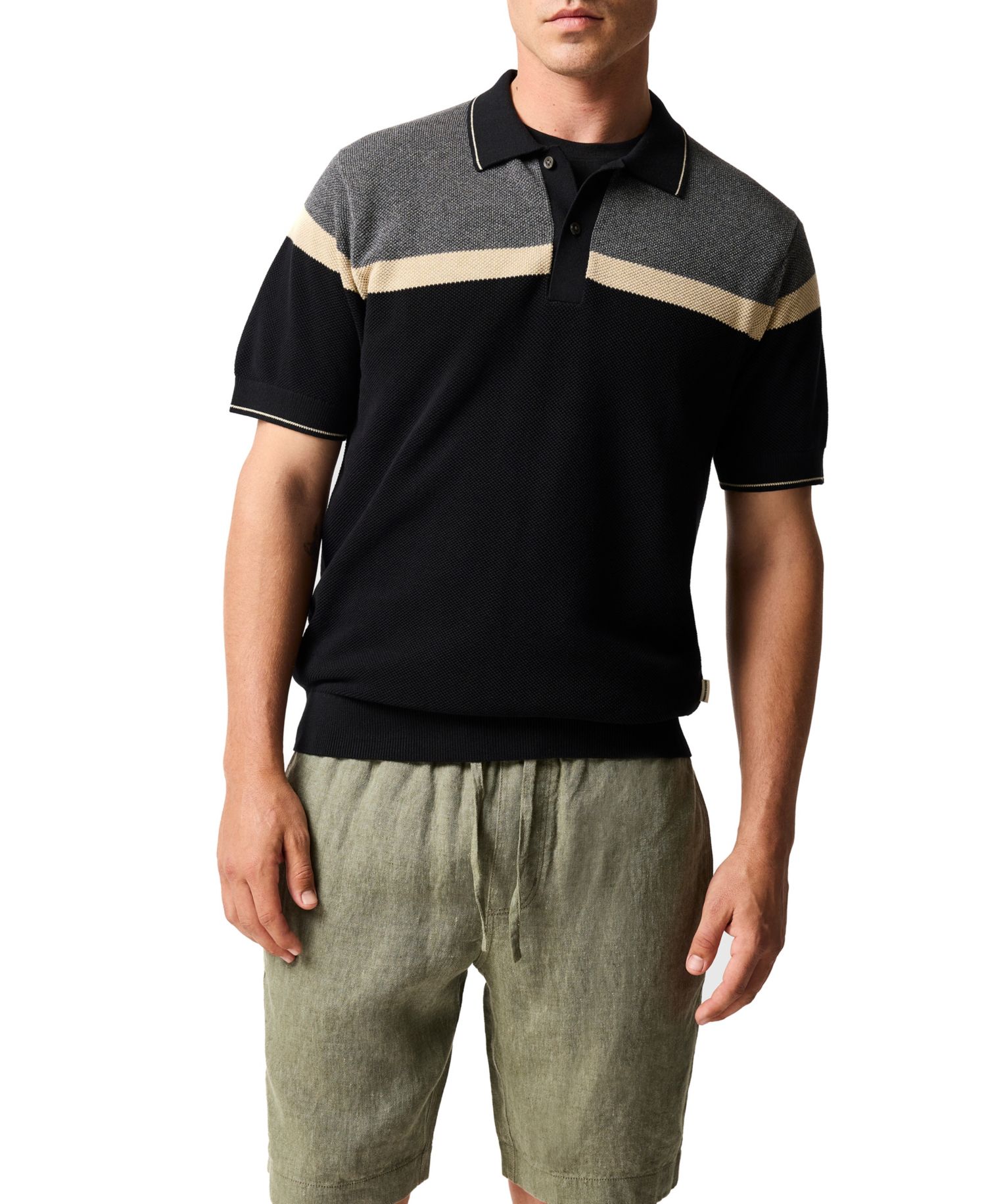 Men's Barret Reef Knit Polo Shirt