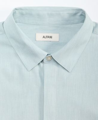 Aflani Men's Luke Cotton Long-Sleeve Button Shirt