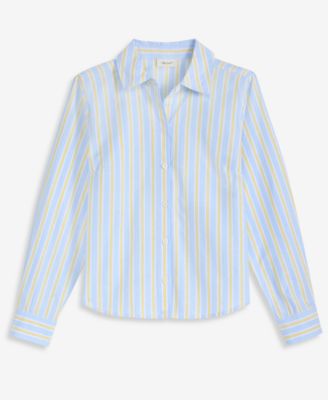 Women's Tie Back Button Down Shirt