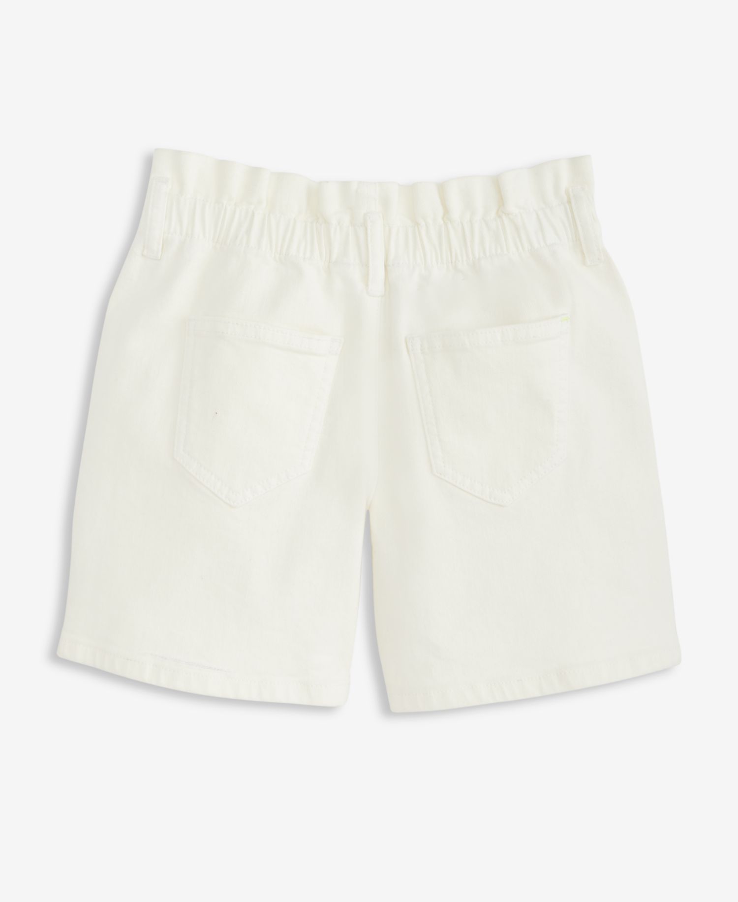 Girls' 5-20 Denim Paperbag Shorts