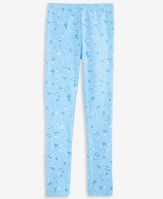 Girls' 5-20 Floral-Print Leggings
