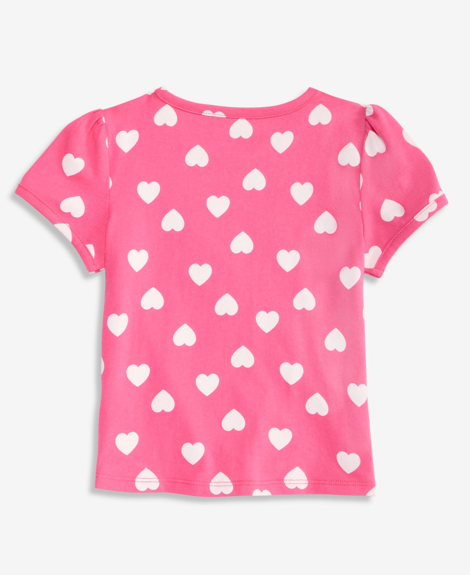 Girls' 12M-5T Heart Tie T-Shirt
