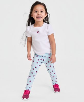 Epic Threads Girls Toddler 2T-5T Ribbed Embroidered T-Shirt Macys Exclusive - Bright White 18$