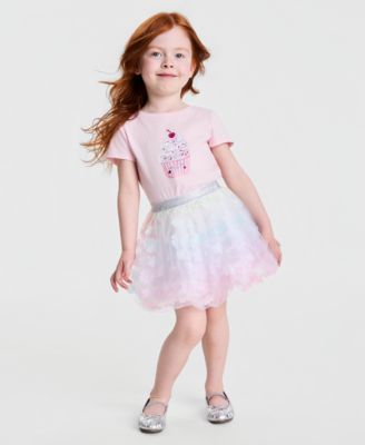Girls' Toddler 12M-5T Rosette Tutu Skirt