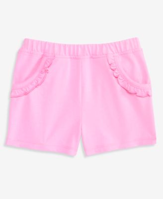 Toddler Girls' 12M-5T Knit Ruffled Shorts