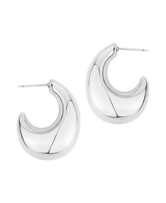 Puff Graduated C Post Earring