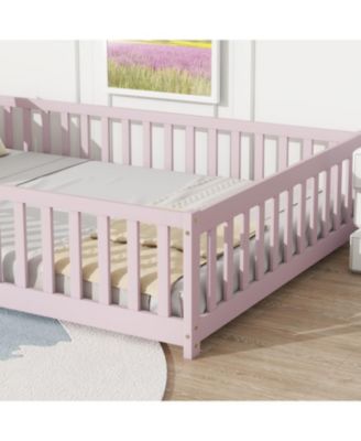 Floor Bed with Fence & Door