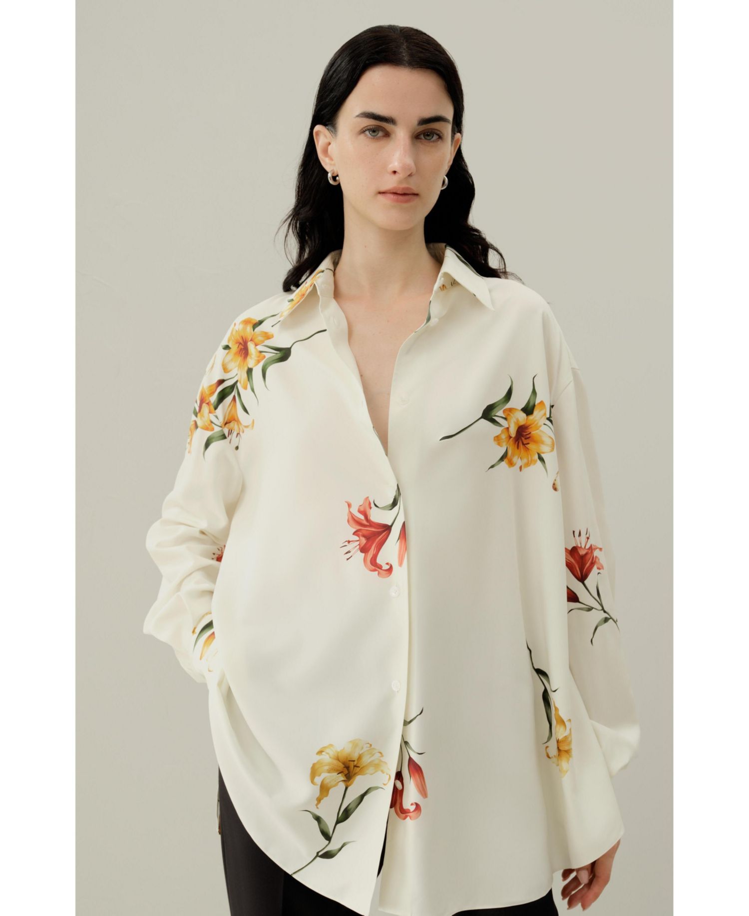 Women's Print Oversize Top
