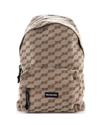Signature Backpack BB Logo Canvas