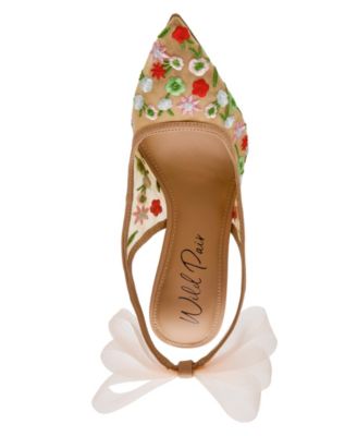 Women's Anaiis Embellished Slingback Pumps, Macy's Exclusive