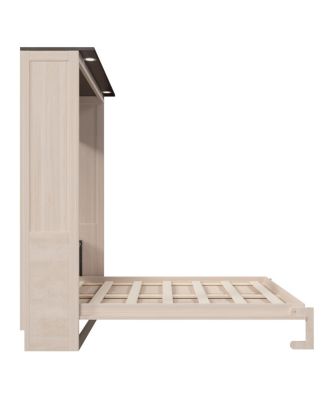 Queen Size Murphy Bed with LED