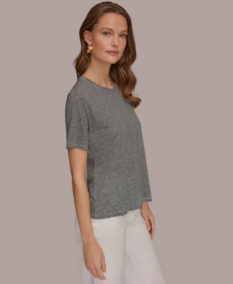 Women's Striped Short-Sleeve T-Shirt