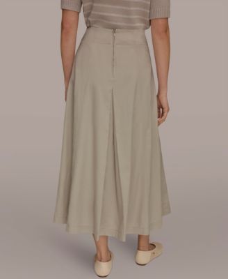 Women's Long Panel A-Line Skirt