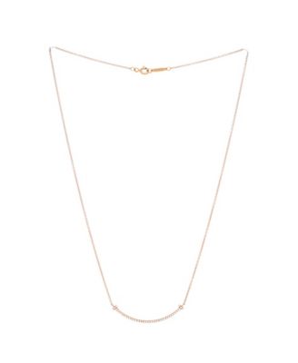 T Smile Pendant Necklace