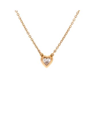 Elsa Peretti Diamonds By The Yard Heart Pendant Necklace