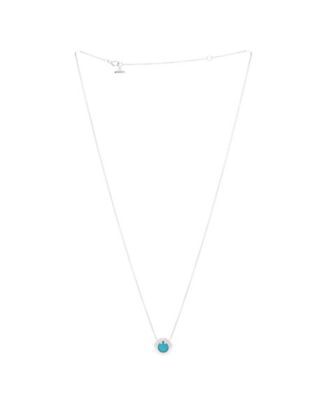 T Circle Pendant Necklace