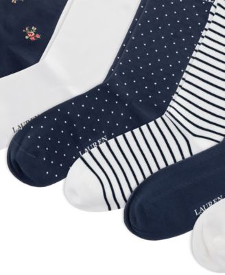 Women's Bouquet Floral Socks, 6-Pack