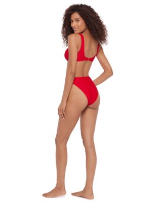 Women's V-Neck Ring Bralette Top