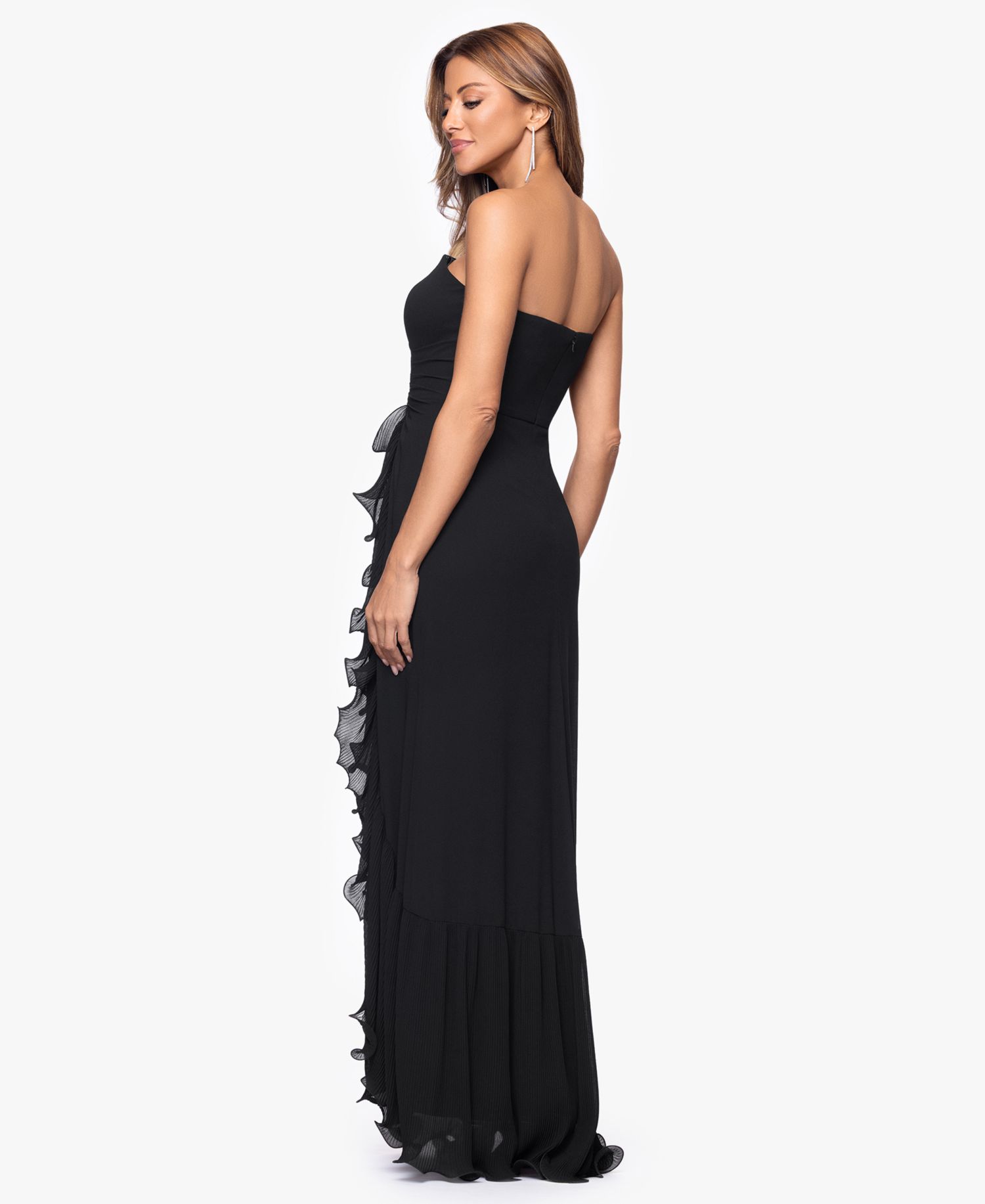 Women's Strapless Long Gown