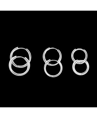 Hoop Silver Earrings