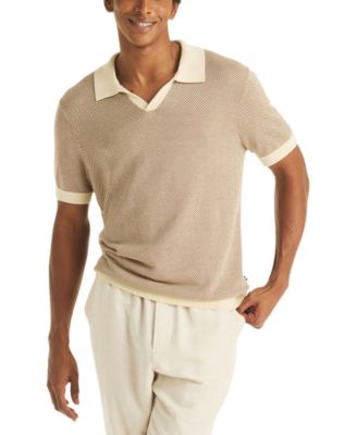 Men's Classic-Fit Ribbed Collar Sweater
