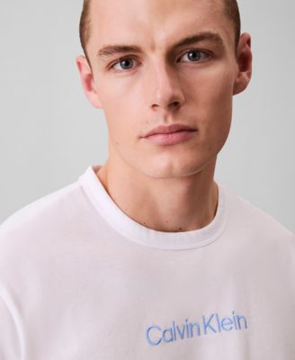 Men's Modern Cotton Crewneck Pajama T-Shirt