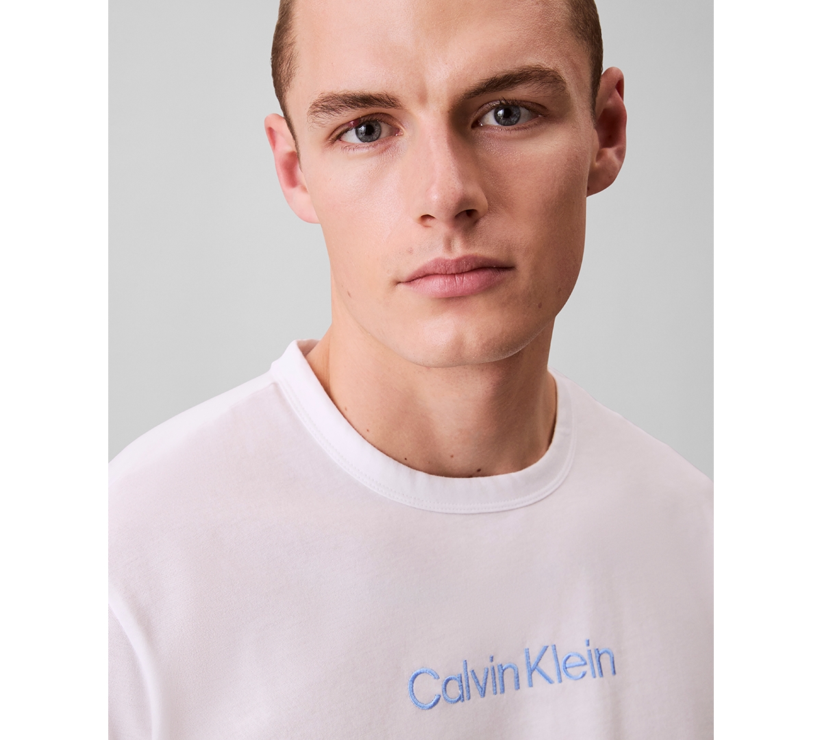 Calvin Klein Men's Modern Cotton Crewneck Pajama Shirt